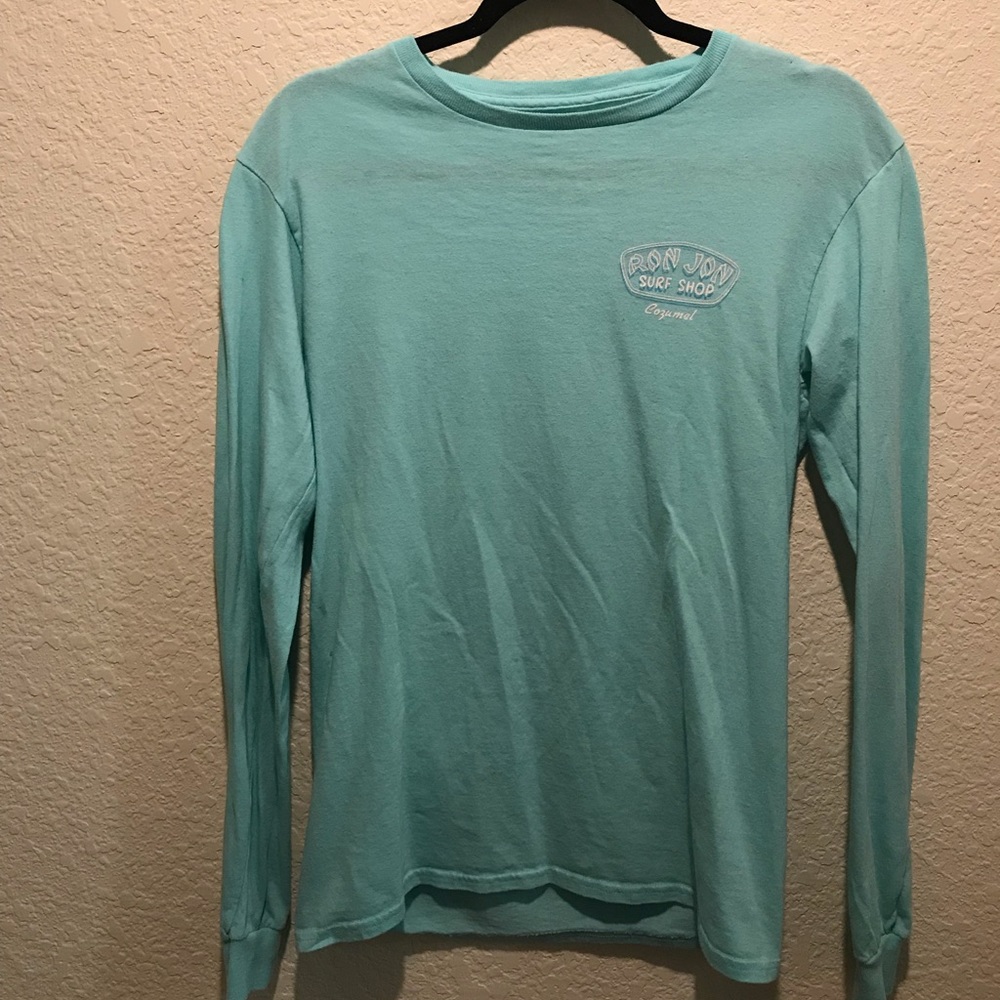 Ron Jon Teal Long Sleeve T-Shirt